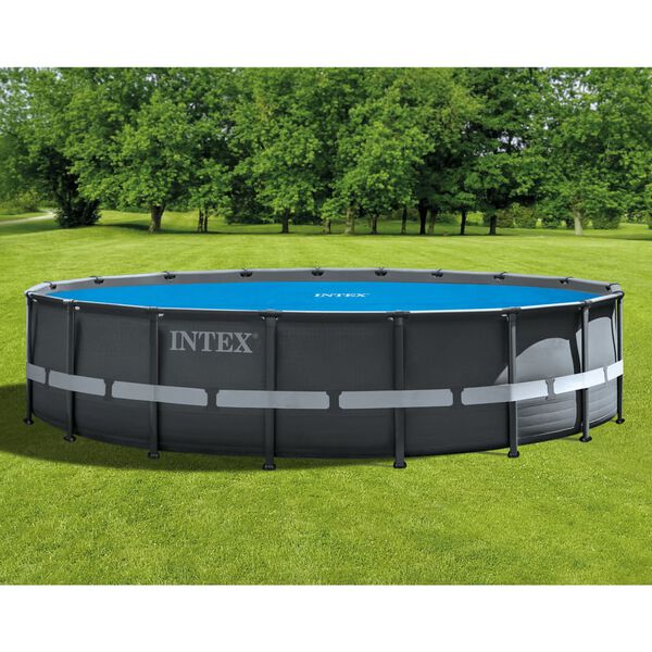 Intex solārais baseina pārsegs, zils, 538 cm, polietilēns