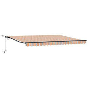 vidaXL Nolokāms markīze Daudzkrāsains 450 &times; 350 cm Poliesters