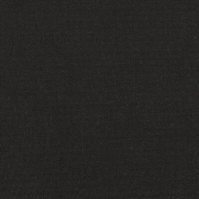 vidaXL kājsoliņš, melns, 78x56x32 cm, audums