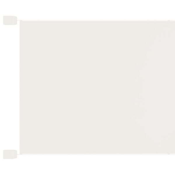vidaXL vertikāla markīze, balta, 140x800 cm, Oksfordas audums