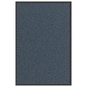 vidaXL durvju paklājs, zils, 60x90 cm