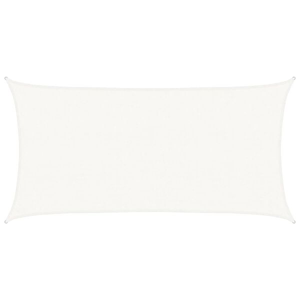 vidaXL saulessargs, 160 g/m&sup2;, balts, 2x3,5 m, HDPE