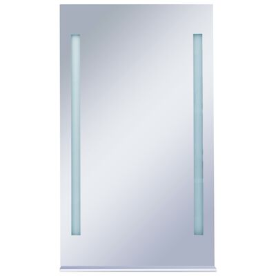 vidaXL vannasistabas spogulis ar LED un plauktu, 60x100 cm