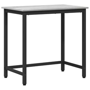 vidaXL galds Pelēks Sonoma 100 x 50 x 76,5 cm