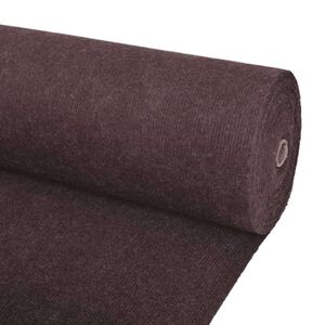 vidaXL Paklājs Brūna 1,2 x 15 m Poliesters