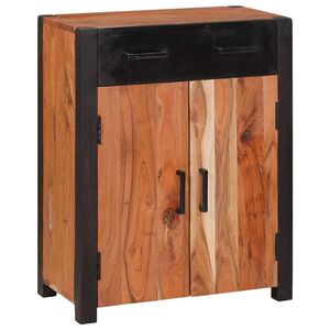 vidaXL Bufetes un sānu galdi Brūna 55 x 30 x 75 cm akācijas masīvkoks