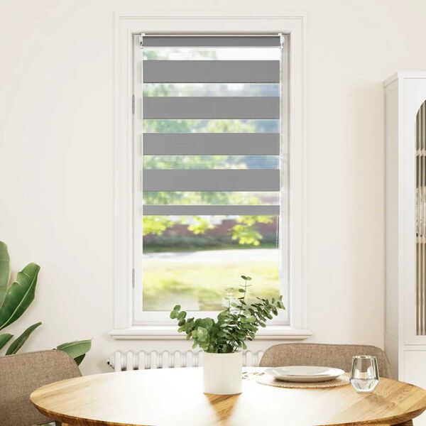 Svītrainas Žalūzijas 60 x 120 cm Pelēka