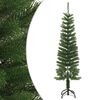 vidaXL mākslīgā Ziemassvētku egle ar statīvu, &scaron;aura, 150 cm, PE