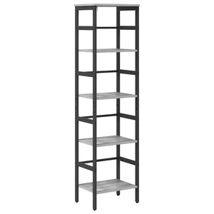 vidaXL Grāmatu plaukts 4 līmeņi 40 x 29,5 x 149 cm Inženierijas koks