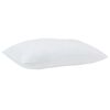 vidaXL Vasaras segas ar spilvenu 2 pcs Balts Mikrošķiedra