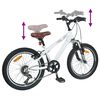 vidaXL Kids Mountain Bike 20 Collas 6-Speed iedots 5-8 gadu vecumam
