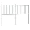 vidaXL rezerves galvgalis, balts, 135 cm