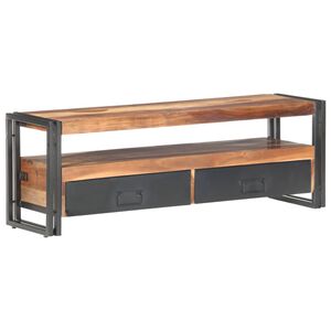 vidaXL TV skapītis, 120x30x40 cm, masīvkoks
