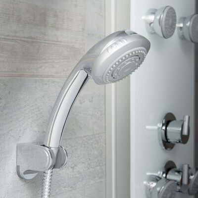 SCHÜTTE duša ar jaucējkrānu LANZAROTE, termostatiska, balta