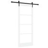 vidaXL Slīdo&scaron;ās durvis ORKDAL Balts 83 x 202 cm