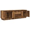 vidaXL TV skapītis ar LED lampiņām, veca koka, 160,5x41x50 cm