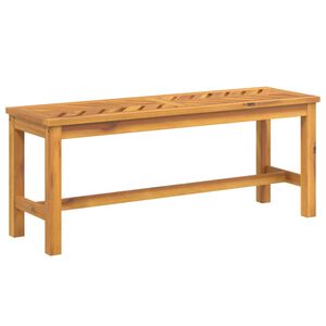 vidaXL dārza sols, 110 cm, akācijas masīvkoks