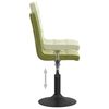 vidaXL bāra krēsls, gai&scaron;i zaļ&scaron; samts