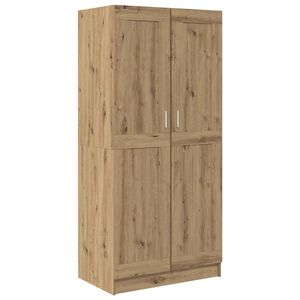 vidaXL Skapis Mākslīgā ozola 82,5 x 51,5 x 180 cm Inženierijas koks