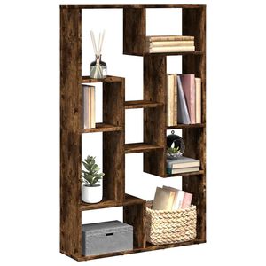 vidaXL grāmatu plaukts, ozola krāsa, 72x20x120,5 cm, inženierijas koks