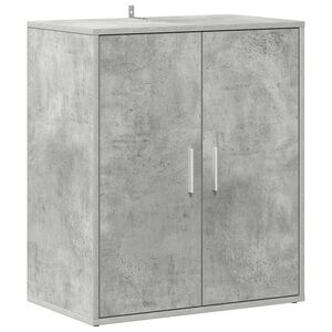 vidaXL Apavu skapji 60 x 35 x 70 cm Betona pelēks 5 pāri apavu