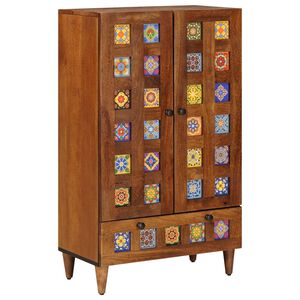 vidaXL Augstais skapītis Valriekstu koks 60 x 33,5 x 100 cm