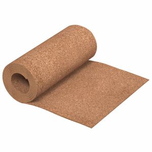 vidaXL Korķa ruļļi Brūna 200 x 50 x 0,8 cm korķis