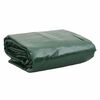 vidaXL brezenta pārklājs, zaļ&scaron;, 3,5x5 m, 650 g/m&sup2;