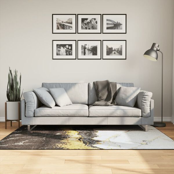 vidaXL paklājs, 120x180 cm, daudzkrāsains, mazgājams, neslīdo&scaron;s