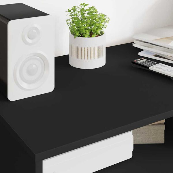 vidaXL Televizora skapī&scaron;a Melna 100 x 48 x 43 cm Inženierijas koks