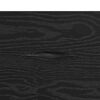 vidaXL Puse ar atvilktni Melns ozolkoks 69,5 x 34 x 90 cm