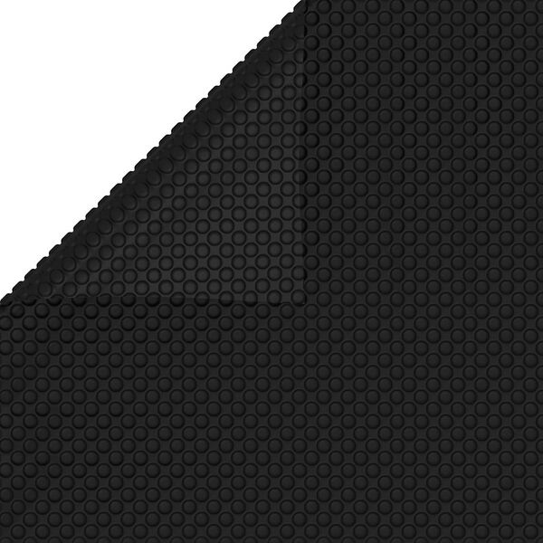 vidaXL baseina pārklājs, 400x200 cm, PE, melns