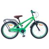 vidaXL Bērnu Velosipēds 18 Collas 5-7 gadiem Zaļa