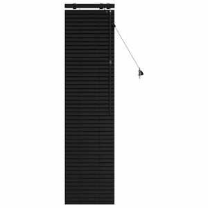 vidaXL Venēcijas žalūzija Melns 50 x 160 cm 35 mm