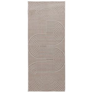 vidaXL Iek&scaron;telpu un āra paklājs PALMERAS Bē&scaron;a 80 x 150 cm Poliesters