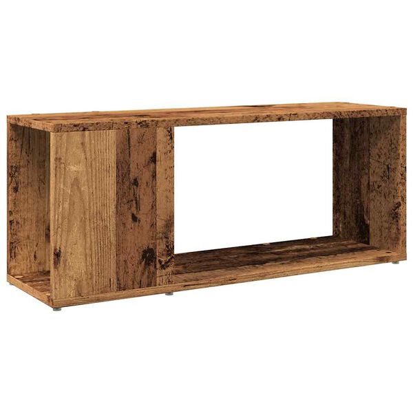 vidaXL TV skapis Old Wood 80x24x32cm Engineered Wood