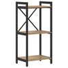 vidaXL Grāmatu plaukts 40 x 30 x 85 cm Inženierijas koks
