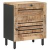 vidaXL Naktsgaldiņ&scaron; Dabiska 50 x 33 x 60 cm Cieta mango koksne