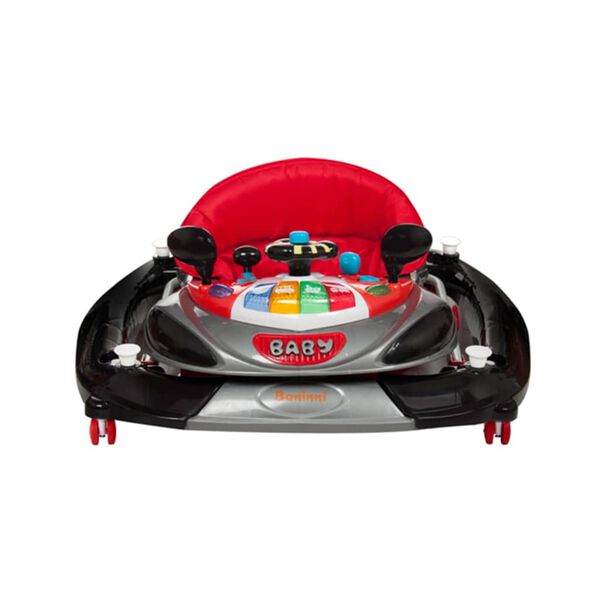 Baninni bērnu staigulītis Rosco, sarkans un melns, BNBW004-CHBK