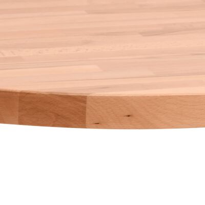 vidaXL galda virsma, Ø30x2,5 cm, apaļa, dižskābarža masīvkoks