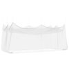 vidaXL Dārza moskītu tīkls 220 mesh Balts 3 x 6 x 2,5 m Poliesters