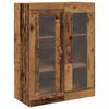 vidaXL Sienas skapis Vecs koks 69,5 x 34 x 90 cm Inženierijas koks