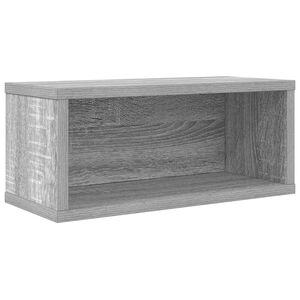 vidaXL CD uzglabā&scaron;anas plaukts Pelēks Sonoma 40 x 17 x 17 cm