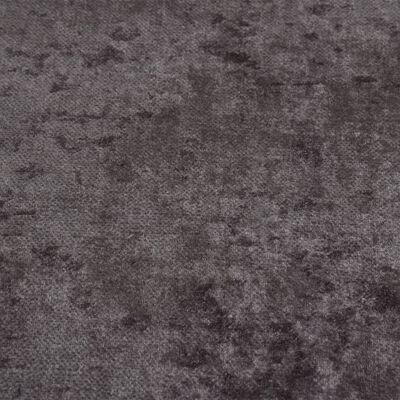 vidaXL paklājs, φ 120 cm, mazgājams, neslīdošs, pelēks