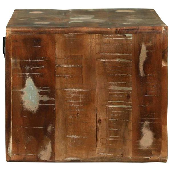 vidaXL TV skapis ar plauktu Daudzkrāsains Pārstrādāts masīvkoks