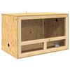 vidaXL Terārijs Brūna 80 x 50 x 50 cm OSB