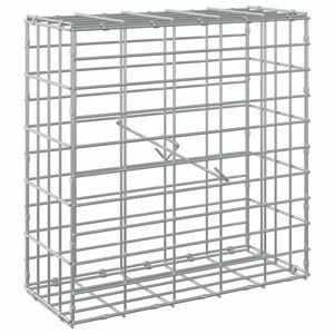 vidaXL Gabions ar 3,5 mm stiepli un 5x10 cm sietu 50x20x50 cm