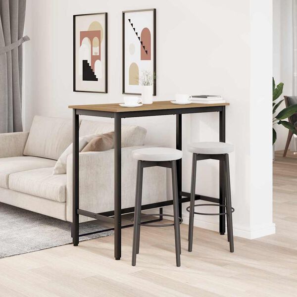 vidaXL galds Artisānā ozols 100 x 50 x 90,5 cm