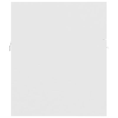 vidaXL izlietnes skapītis, balts, 41x38,5x46 cm, skaidu plāksne