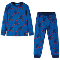 Bērnu pidžama ar garām piedurknēm, benzīna zila, 92
